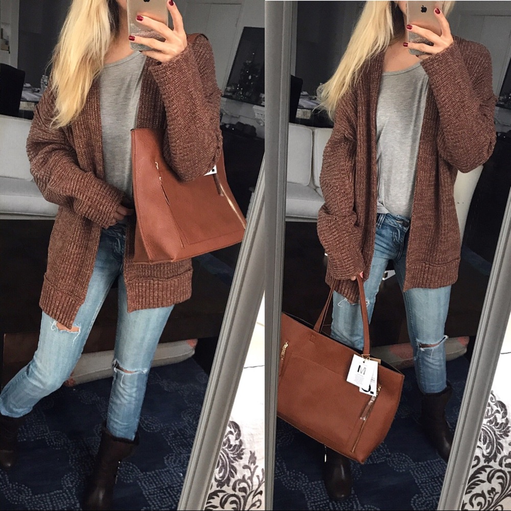 🌰 FREE PEOPLE MARIPOSA COMBO OVERSIZED SWEATER! - Picture 8 of 8